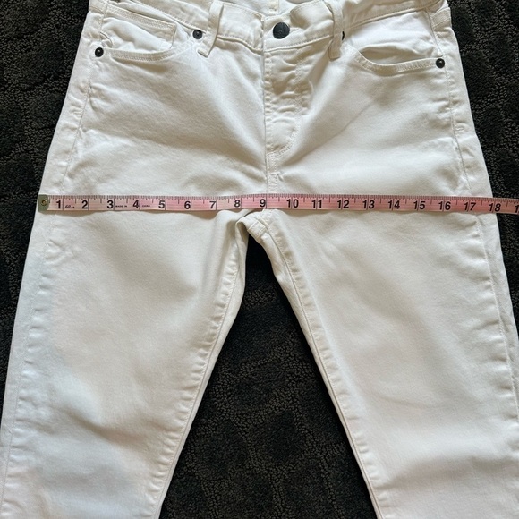 Citizens of Humanity Thompson MidRise cropped skinny white women’s sz 27 - Picture 10 of 11